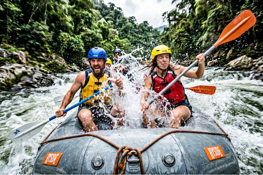 Whitewater rafting in Chiang Mai, the adrenaline side of the top 15 best tours in Thailand.